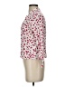 Zara Basic Hearts Pink 3/4 Sleeve Blouse Size S - photo 5