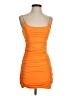 Shein Orange Cocktail Dress Size 4 - photo 1