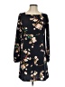 Lulus 100% Polyester Floral Black Casual Dress Size S - photo 1