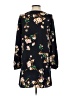 Lulus 100% Polyester Floral Black Casual Dress Size S - photo 2