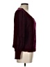 Democracy Burgundy 3/4 Sleeve Top Size L - photo 4