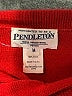 Pendleton 100% Wool Red Wool Pullover Sweater Size M (petite) - photo 7