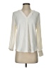 Ann Taylor Ivory Long Sleeve Blouse Size XS - photo 1