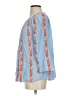 Tory Burch Blue 3/4 Sleeve Blouse Size 2 - photo 5