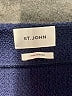 St. John Solid Blue Wool Skirt Size 16 - photo 4