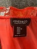 Jones & Co 100% Polyester Orange Sleeveless Blouse Size L - photo 7