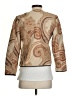 Linda Allard Ellen Tracy Paisley Tan Jacket Size 0 (petite) - photo 2