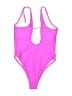 Unbranded Solid Pink One Piece Swimsuit Size M - photo 2