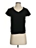 Cloth & Stone 100% Rayon Black Short Sleeve Top Size XS - photo 1