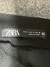 Zara Solid Black Casual Skirt Size S - photo 4