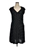 Assorted Brands Polka Dots Black Casual Dress Size XL - photo 1