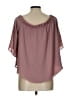 Assorted Brands 100% Polyester Pink Short Sleeve Blouse Size L - photo 2