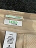 IZOD 100% Polyester Solid Tan Casual Pants Size 8 - photo 7