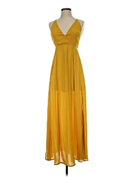 chinese dress ladies Lula Halter Maxi Dress Soft Yellow main image 0