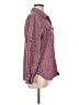 Columbia Plaid Burgundy Long Sleeve Blouse Size L - photo 4