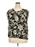 Old Navy Black Short Sleeve Blouse Size XXL - photo 1