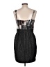 BCBGeneration Graphic Gray Cocktail Dress Size 10 - photo 2