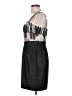 BCBGeneration Graphic Gray Cocktail Dress Size 10 - photo 5