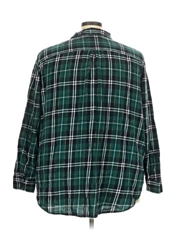Faded Glory Long Sleeve Button-Down Shirt (view 2)