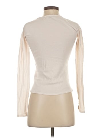 James Perse Long Sleeve Blouse (view 2)