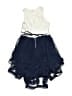 Speechless Blue White Dress Size 3T - photo 2