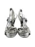 BCBGMAXAZRIA Metallic Silver Sandals Size 8 1/2 - photo 2