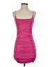 Shein Solid Pink Cocktail Dress Size 4 - photo 1
