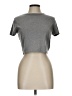 Wild Fable Metallic Gray Short Sleeve Turtleneck Size L - photo 1