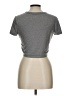 Wild Fable Metallic Gray Short Sleeve Turtleneck Size L - photo 2