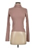 One Step Up Brown Long Sleeve Turtleneck Size S - photo 1