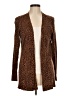 Style&Co Animal Print Brown Cardigan Size M - photo 1