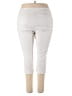 Chaps Solid Ivory Casual Pants Size 18w - photo 2