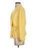 Boundary & Co. 100% Polyester Yellow Kimono Size S - photo 5