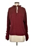 Express Burgundy Long Sleeve Blouse Size S - photo 1