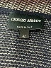 Giorgio Armani Chevron-herringbone Gray Wool Blazer Size EU (IT) 42 / US 6 - photo 6