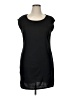 Nine West Solid Black Casual Dress Size XL - photo 1