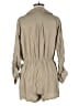 Kori America 100% Rayon Solid Tan Romper Size L - photo 2