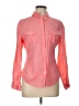 Old Navy 100% Cotton Color Block Pink Long Sleeve Button-Down Shirt Size L - photo 1