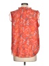 Jones & Co 100% Polyester Orange Sleeveless Blouse Size L - photo 2