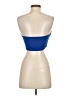 Shein Blue Tube Top Size 4 - photo 2