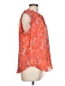 Jones & Co 100% Polyester Orange Sleeveless Blouse Size L - photo 4