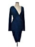 Shein Blue Cocktail Dress Size L - photo 1
