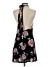 Lulus 100% Rayon Floral Black Casual Dress Size XS - photo 2