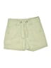 Lee 100% Cotton Solid Green Ivory Khaki Shorts Size 6 - photo 1