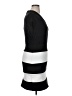 Unbranded Stripes Black Cocktail Dress Size XL - photo 4