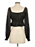 Altar'd State Black Long Sleeve Blouse Size XS - photo 2