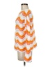 Shein 100% Polyester Chevron-herringbone Orange Pullover Sweater Size 6 - photo 5