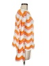 Shein 100% Polyester Chevron-herringbone Orange Pullover Sweater Size 6 - photo 4