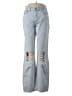 WeWoreWhat Stripes Blue Jeans Size 26 waist - photo 1