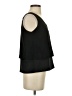 Banana Republic 100% Polyester Black Sleeveless Blouse Size XS - photo 4